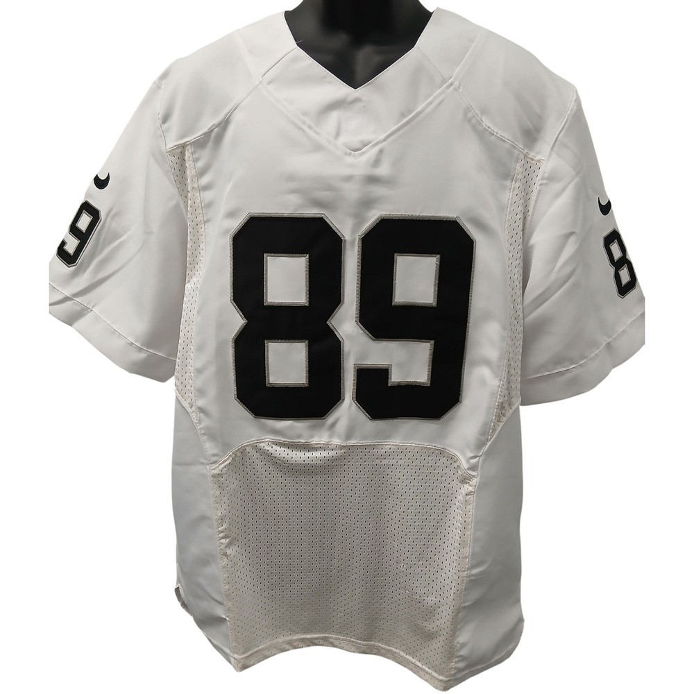 Nike Oakland Raiders Amari Cooper 89 On Field Jersey White Mens XL 40 TG EG